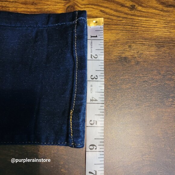 Levi's Jeans 27 Shaping 312 Slim Mid Rise Tummy Control Dark Wash Stretch Denim - Picture 12 of 13